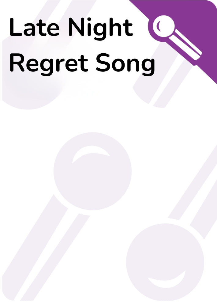 Late Night Regret Song boost card