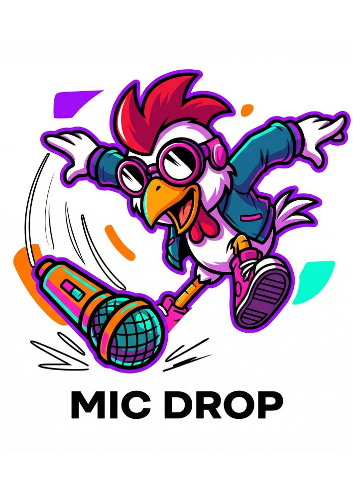 Mic Drop card