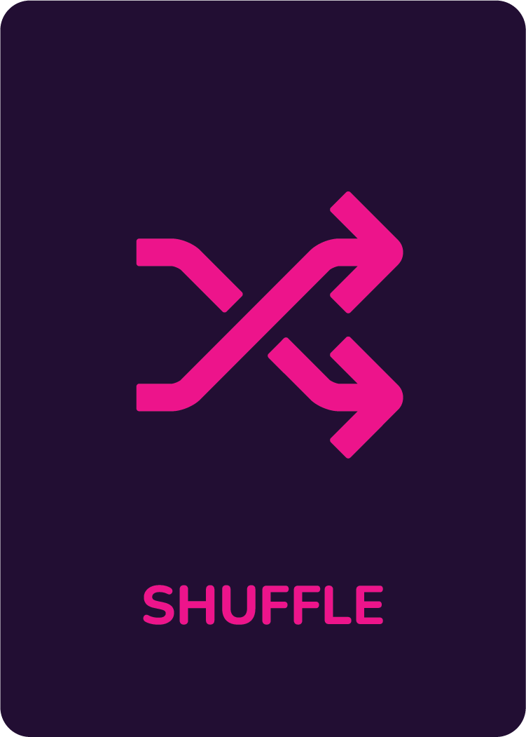 Shuffle card
